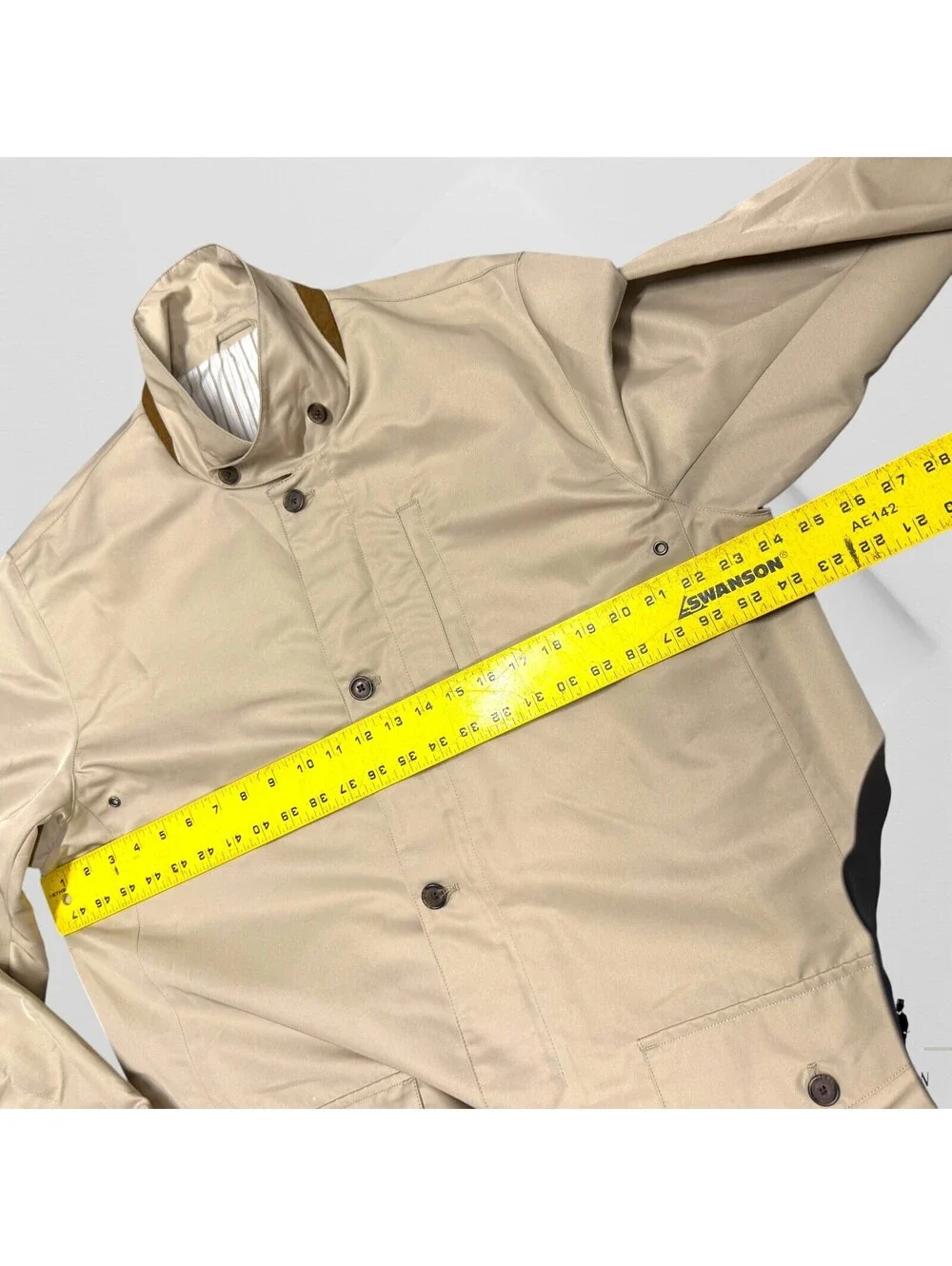 Travelsmith Travel Smith Safari Mens Khaki Photographer Utility Jacket Cargo L